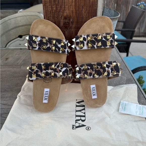 Myra bag studded sandals - Picture 1 of 5